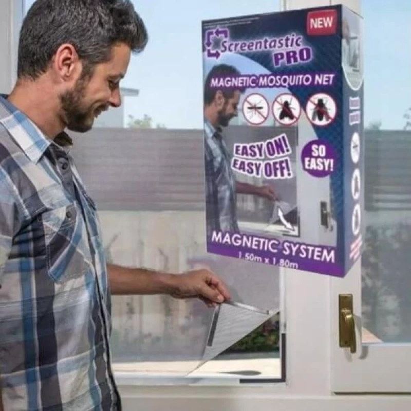 Screentastic Pro Σίτα Παραθύρου Μαγνητική 150x180cm