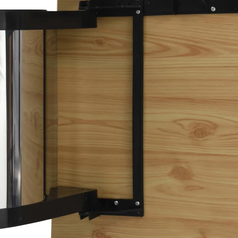 vidaXL Inox Κάδος Απορριμμάτων Ασημί για Ντουλάπι 8lt