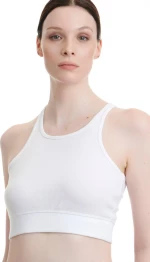 Bodytalk Γυναικείο Cropped Φανελάκι Λευκο