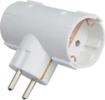 Eurolamp Αντάπτορας 2 Θέσεων 10004