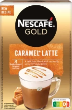 Nescafe Στιγμιαίος Caramel Latte 8 Φακελάκια