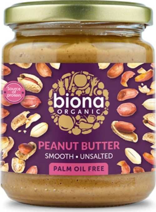 Biona Φυστικοβούτυρο Χωρίς Αλάτι 500gr