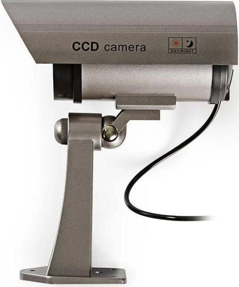 Nedis Dumcb40Gy Dummy Security Camera, Bullet, Ip44, Grey Nedis