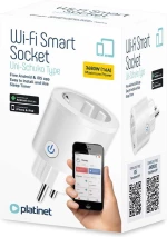 Platinet Wi-Fi Smart Socket 16A 3680W Pshp16Aw