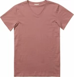 The Project Garments Organic Cotton V-neck T-shirt Rosewood