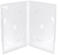 Θήκη CD/DVD για 2 Δίσκους (14mm) (Διάφανο)