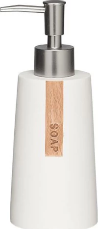 Δοχείο Κρεμοσάπουνου Accessories Pierra Soap Dispenser White Sealskin 1Τεμ