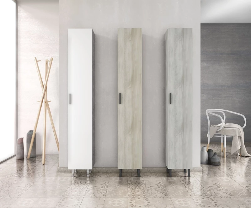 Στήλη Drop Luna 30x27x184 Λευκό
