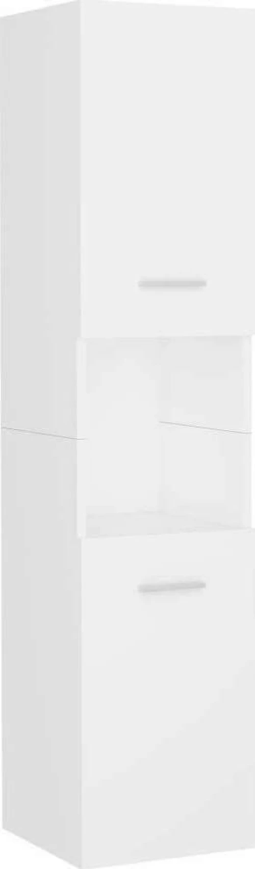 Στήλη Μπάνιου Λευκή 30 x 30 x 130 εκ. Μοριοσανίδα
