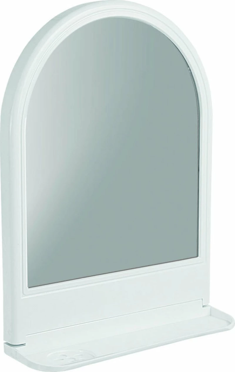 Gloria Economy Line Ημικυκλικός Καθρέπτης Μπάνιου 37x50cm