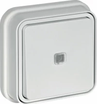 Hager Cubyko IP55 WNE023BG Λευκό