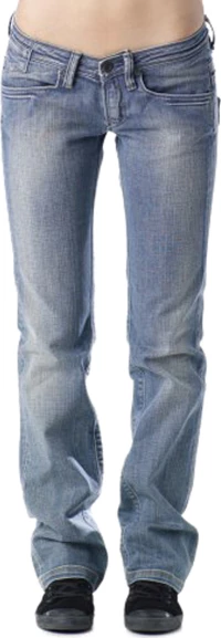 DC W'S PANTS DRAFTED BOYFIT DENIM