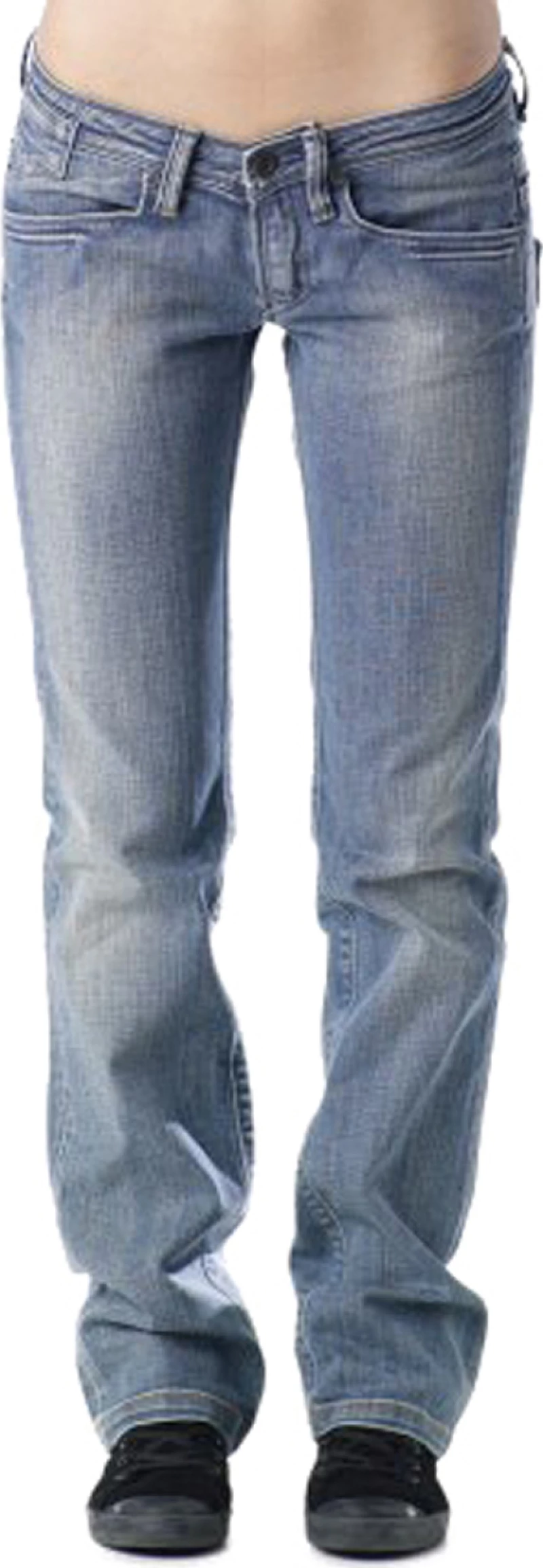 DC W'S PANTS DRAFTED BOYFIT DENIM