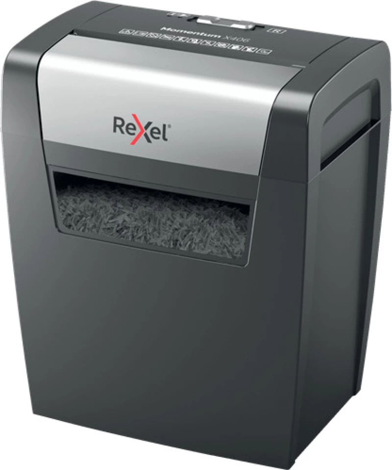 Rexel Momentum X406 Paper Shredder Particle-Cut Shredding P4 (4X28Mm)