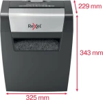 Rexel Momentum X406 Paper Shredder Particle-Cut Shredding P4 (4X28Mm)