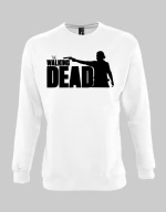 The walking dead sweatshirt - WHITE