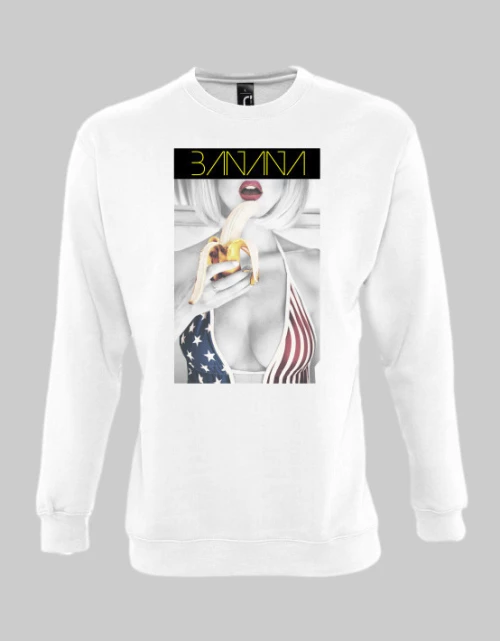 Woman Banana Sweatshirt