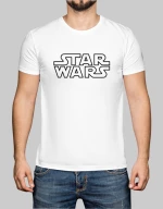 Star Wars logo t-shirt - WHITE