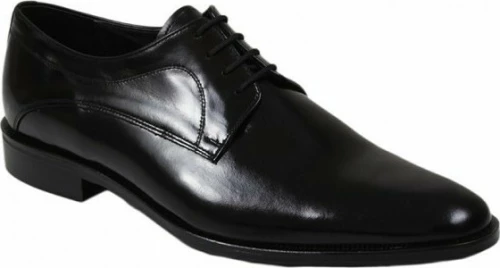 Bigshoes KL30715-01 Δερμάτινο Dress Μαύρο