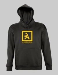 A Dirty Mind Hoodie - BLACK