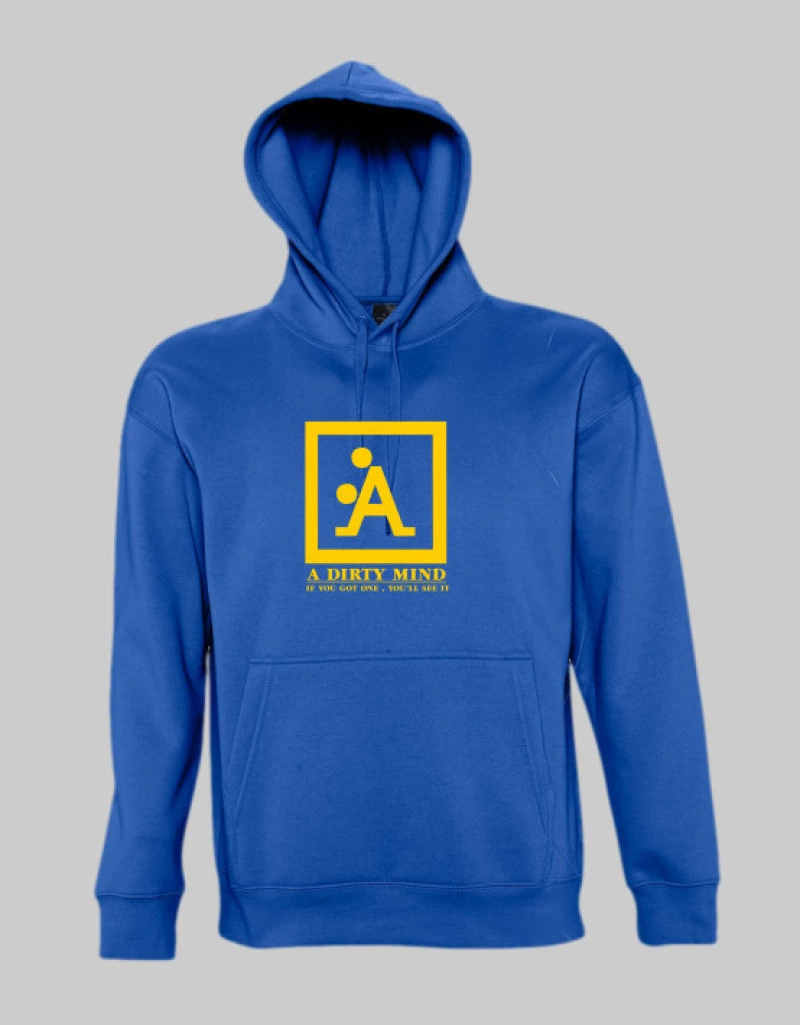 A Dirty Mind Hoodie - BLACK