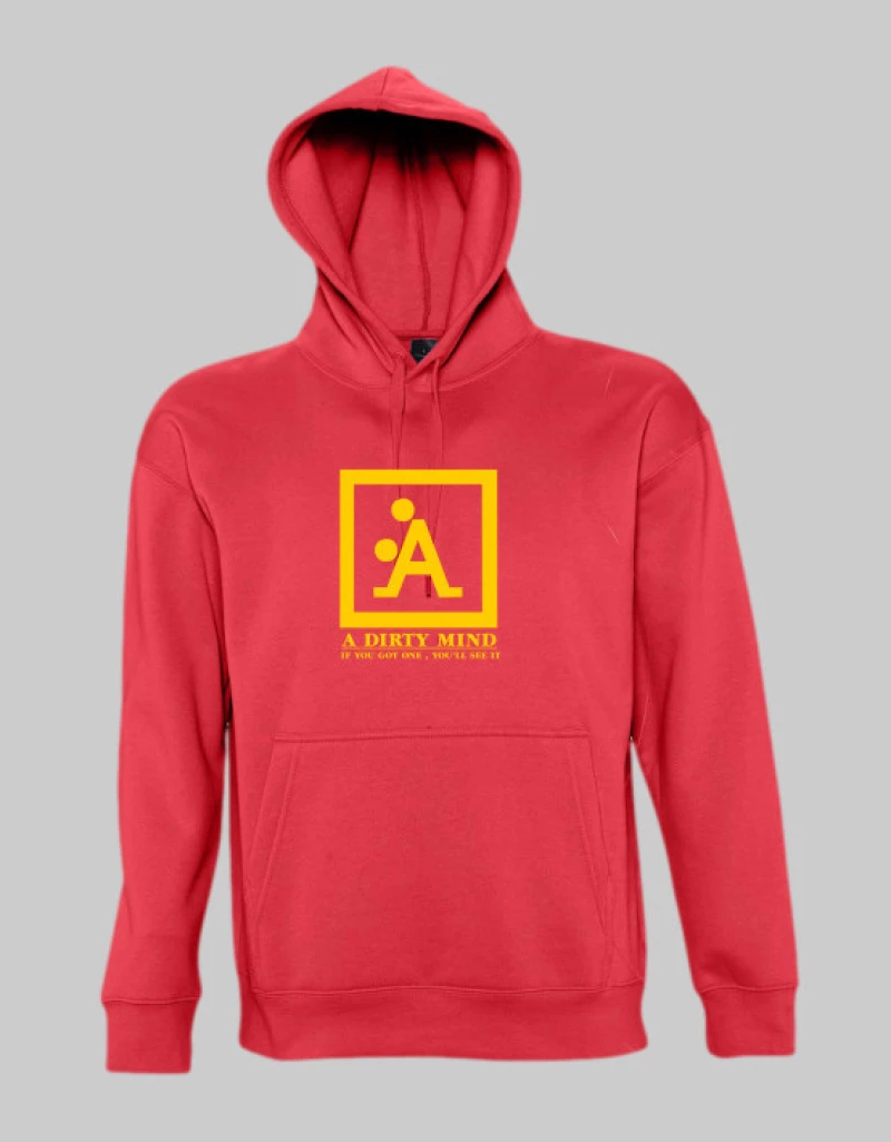 A Dirty Mind Hoodie - BLACK