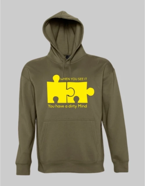 Dirty mind hoodie - ARMY