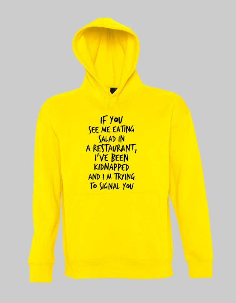 Kidnapped hoodie - RED