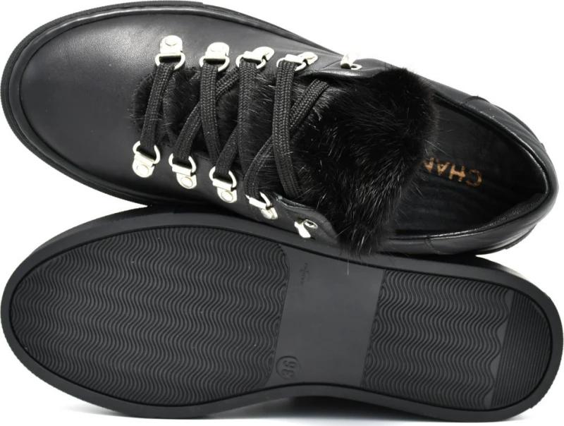 Sneakers CHANIOTAKIS Μαύρο Γυναίκα Sneakers 2604