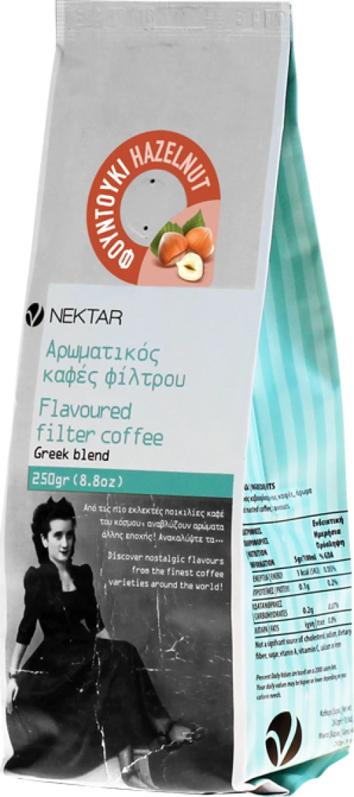 Nektar Cafe Φίλτρου Φουντούκι 250gr