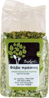 Βιο Αγρός Φάβα Πράσινη 500gr