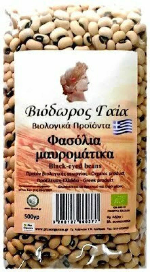 Βιόδωρος Γαία Φασόλια Μαυρομάτικα 500gr