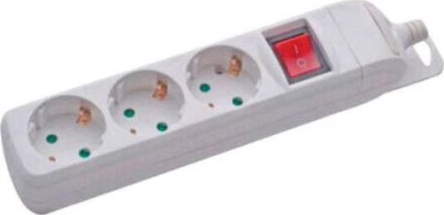 Eurolamp Πολύπριζο 3 Θέσεων 147-62025