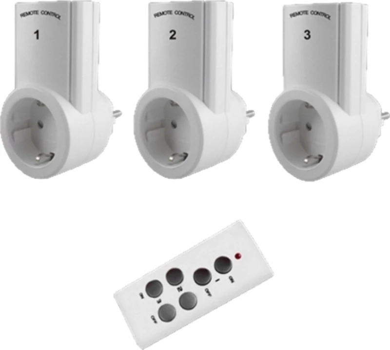 Oem Bhc-9938G(A)-3 Χειριζόμενη Από Απόσταση Τριπλή Πρίζα
