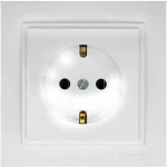 Πρίζα σούκο λευκή Mono Electric σειρά despina | 505-001936117