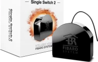 Fibaro Single Switch 2 Black Μαύρο