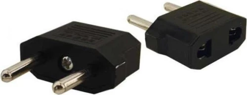 Adaptor Ρευματος 220V/110V-220V Μαυρο Ac-7225 Uni 