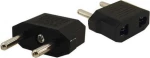 Adaptor Ρευματος 220V/110V-220V Μαυρο Ac-7225 Uni 