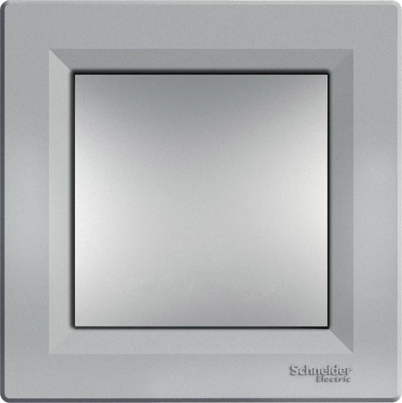 Schneider Electric Asfora Μονό EPH0700161 Ασημί