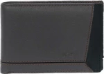 Lavor Δερμάτινο Πορτοφόλι Πλάγιο (1-5574 Black) Rfid