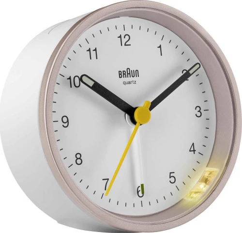 Braun Επιτραπέζιο Ρολόι με Ξυπνητήρι BC12PW