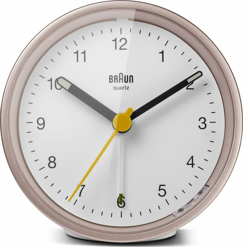 Braun Επιτραπέζιο Ρολόι με Ξυπνητήρι BC12PW