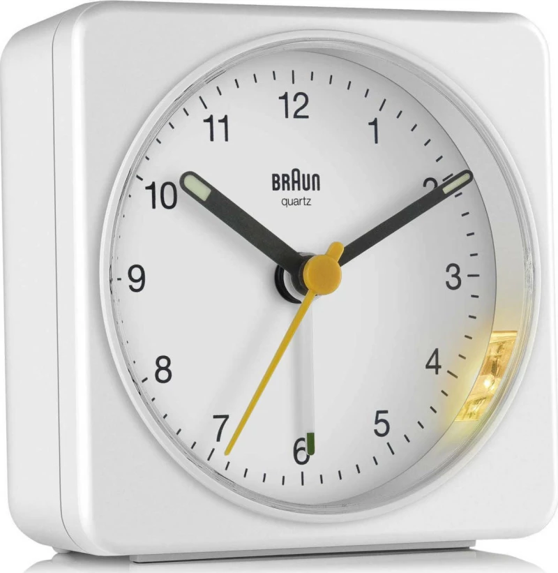 Braun Επιτραπέζιο Ρολόι με Ξυπνητήρι BC03W