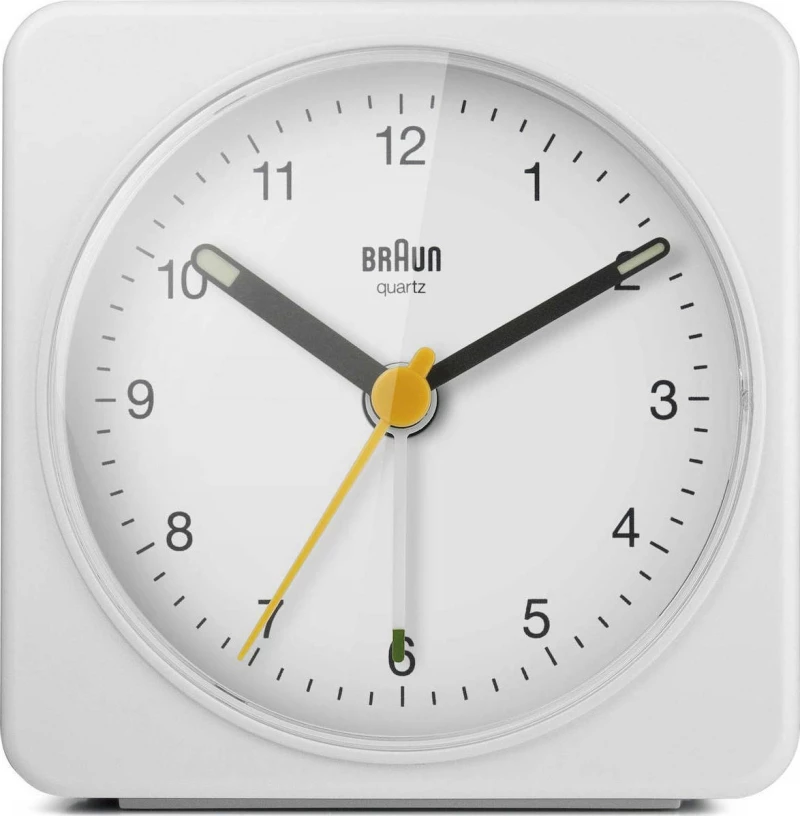 Braun Επιτραπέζιο Ρολόι με Ξυπνητήρι BC03W