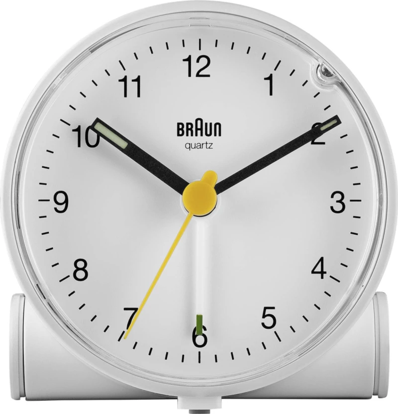 Braun Επιτραπέζιο Ρολόι με Ξυπνητήρι BC01W