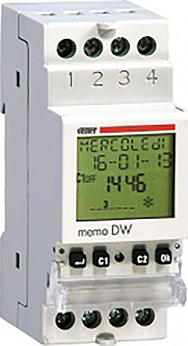 ΧΡΟΝΟΔΙΑΚΟΠΤΗΣ ΗΜΕΡ/ΕΒΔΟΜ +ΕΦΕΔΡΕΙΑ 2Μ MEMO DW VE339800 VEMER
