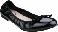 Bigshoes GA1131-01L Δερμάτινη Μπαλαρίνα Μαύρη