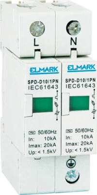 ΑΝΤΙΚΕΡΑΥΝΙΚΟ SPD-C10/1PN 10KA - ELMARK 64202