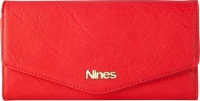 NINES ΠΟΡΤΟΦΟΛΙ ΓΥΝΑΙΚΕΙΟ 7755L9_ΚΟΚΚΙΝΟ