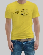 Sperm t-shirt - GOLD